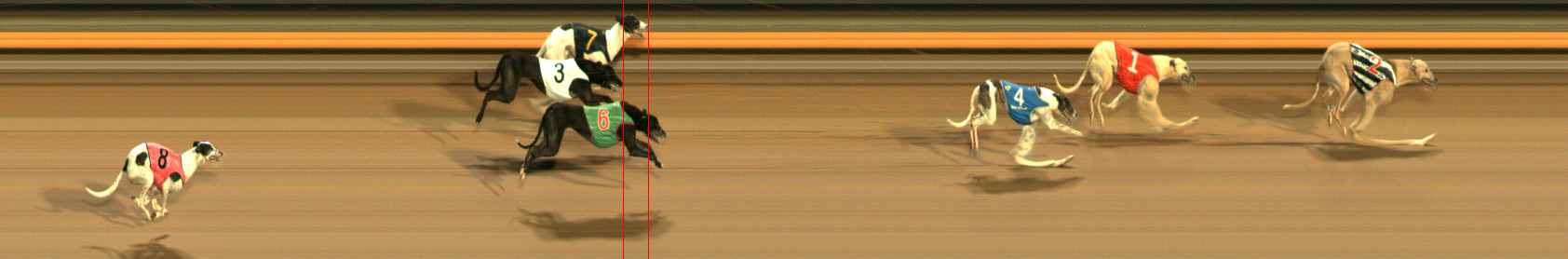 Photo finish for Ballarat Race 8