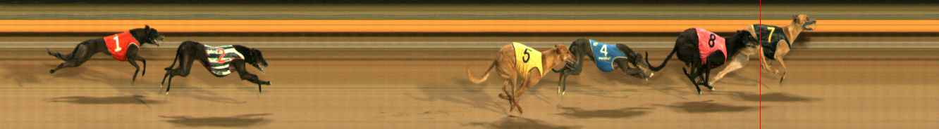 Photo finish for Ballarat Race 12