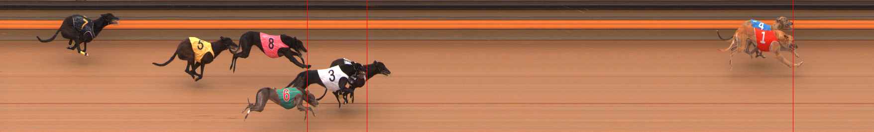 Race result finish photo