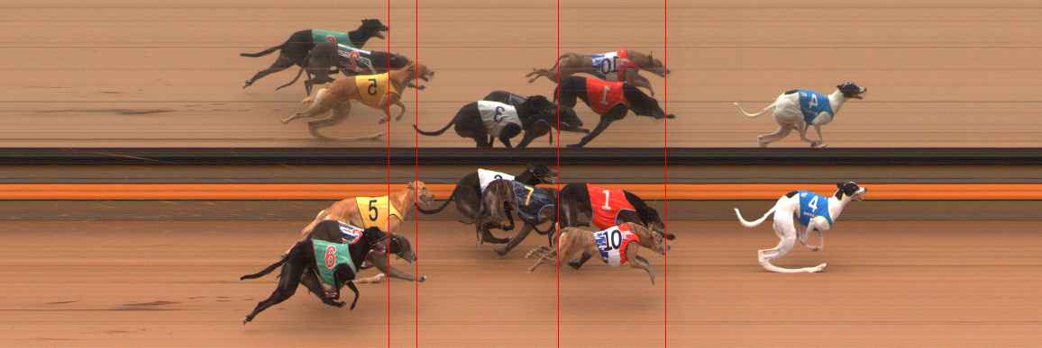 Race result finish photo