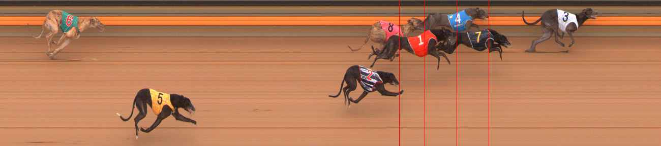 Race result finish photo