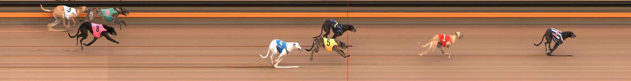 Photo finish for Ballarat Race 1