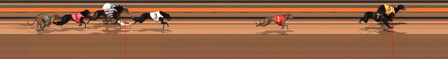 Race result finish photo