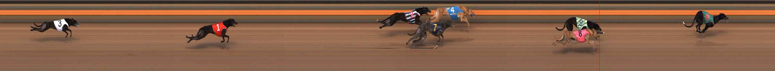 Race result finish photo