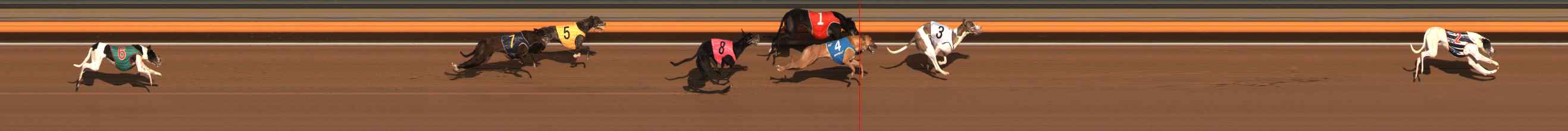 Race result finish photo