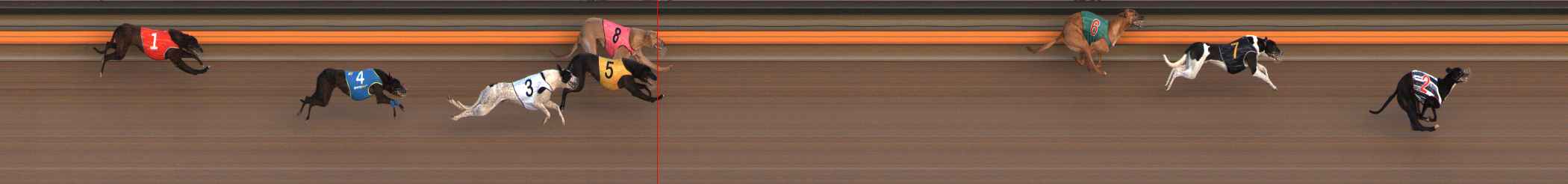 Race result finish photo