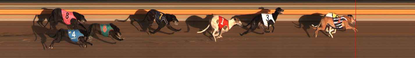 Race result finish photo