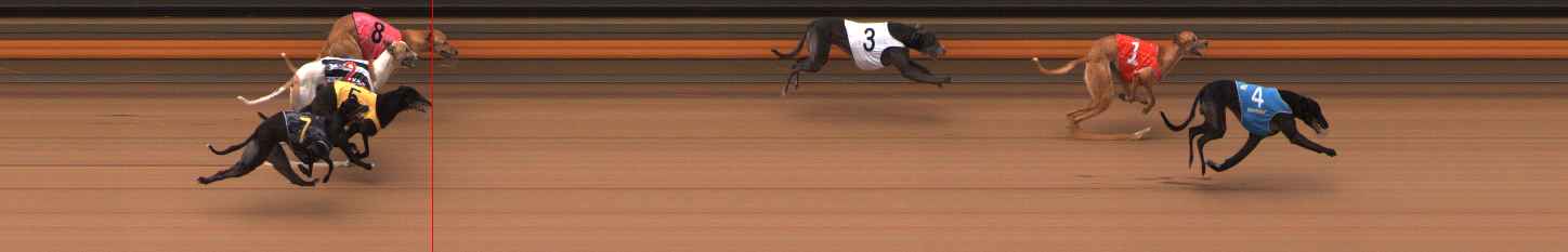 Photo finish for Ballarat Race 12