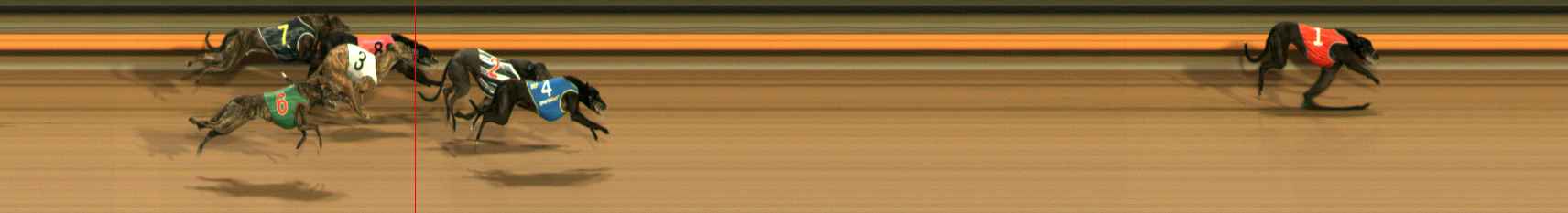 Photo finish for Ballarat Race 8