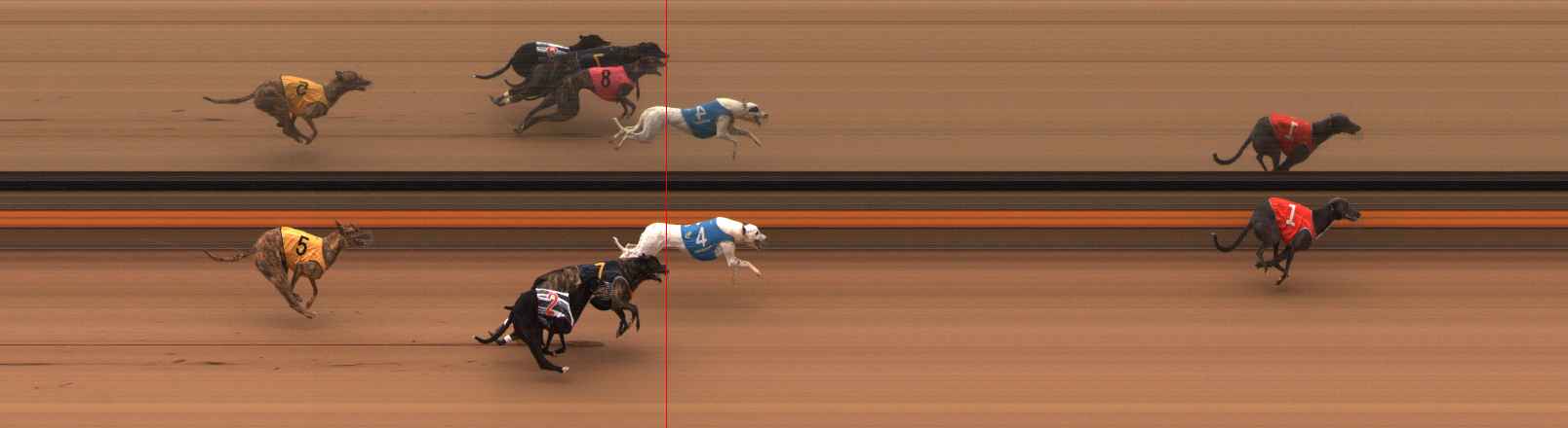 Photo finish for Ballarat Race 1