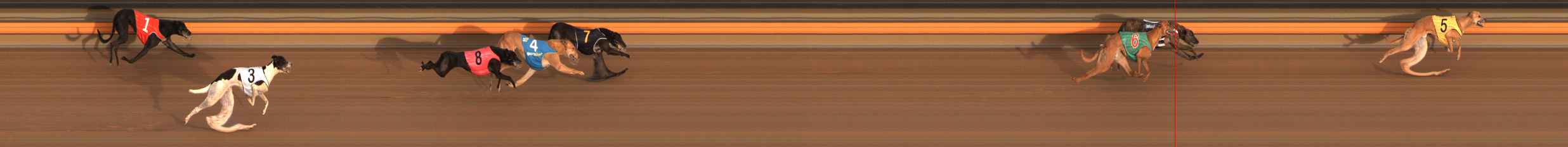 Photo finish for Ballarat Race 6