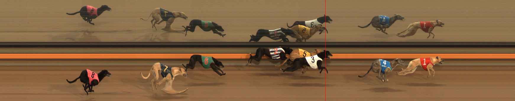 Photo finish for Ballarat Race 9