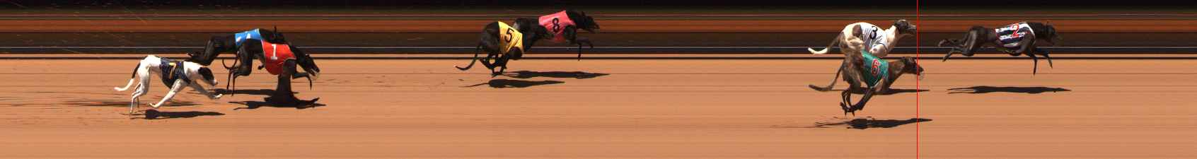 Photo finish for Ballarat Race 10