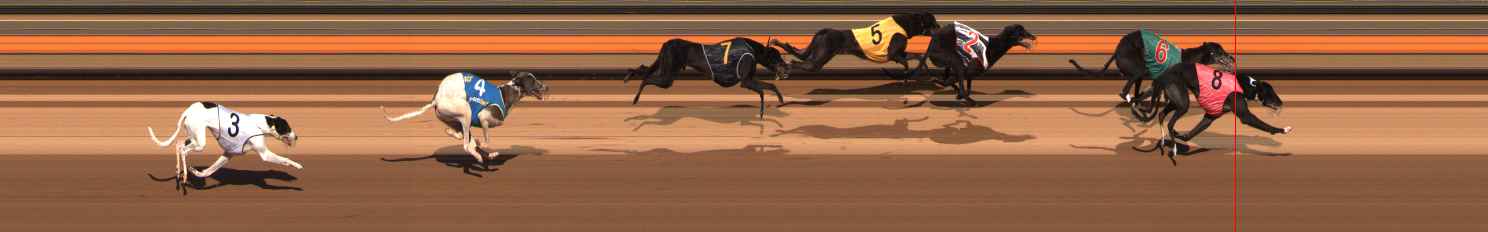 Photo finish for Ballarat Race 6