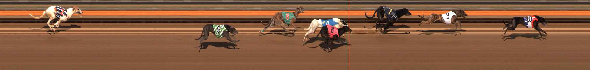 Photo finish for Ballarat Race 7