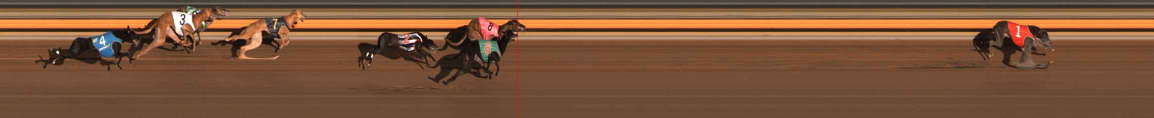 Photo finish for Ballarat Race 12