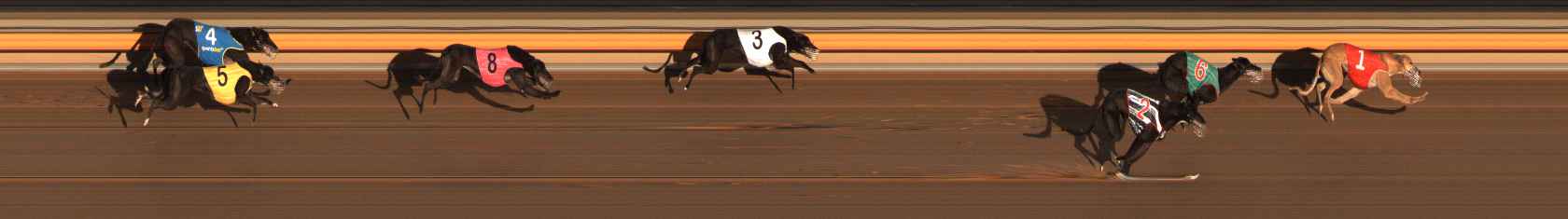 Photo finish for Ballarat Race 13