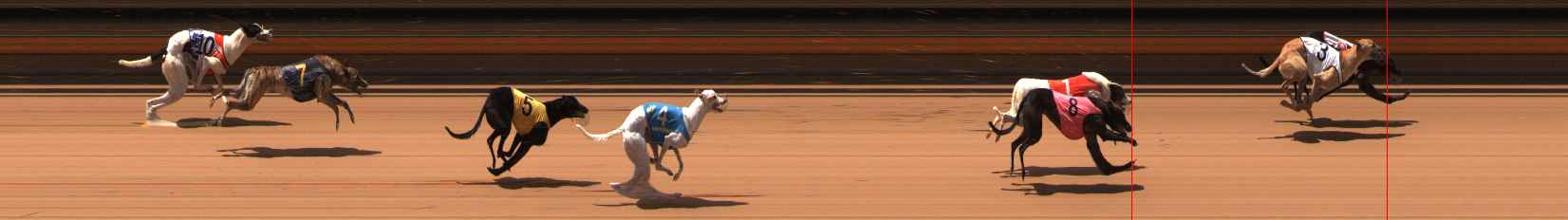 Photo finish for Ballarat Race 9