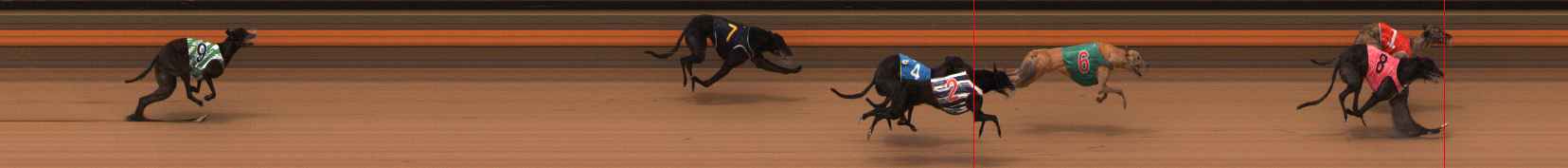Photo finish for Ballarat Race 13