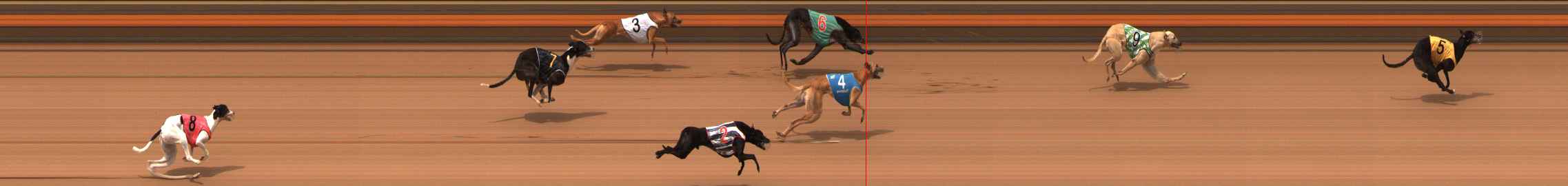 Photo finish for Ballarat Race 14