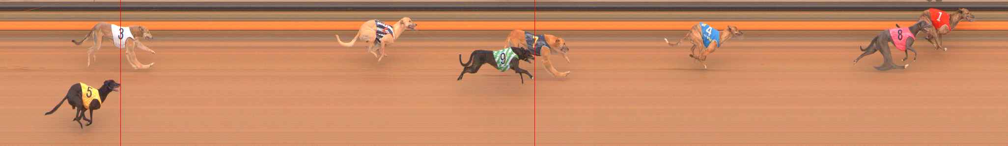 Photo finish for Ballarat Race 5