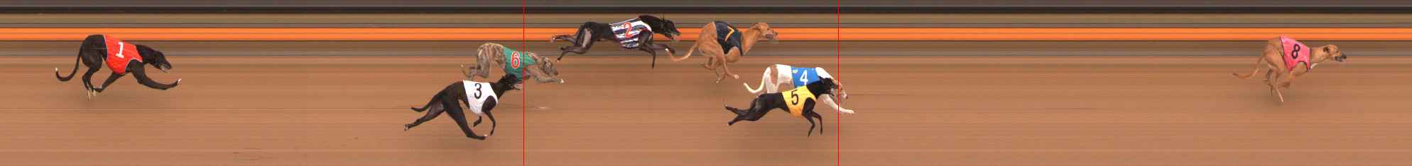 Photo finish for Ballarat Race 6