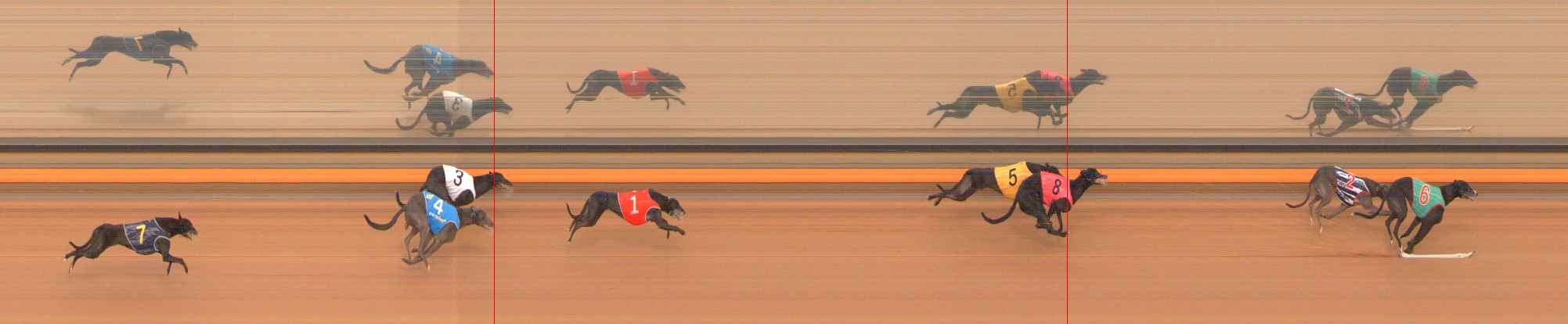 Photo finish for Ballarat Race 8