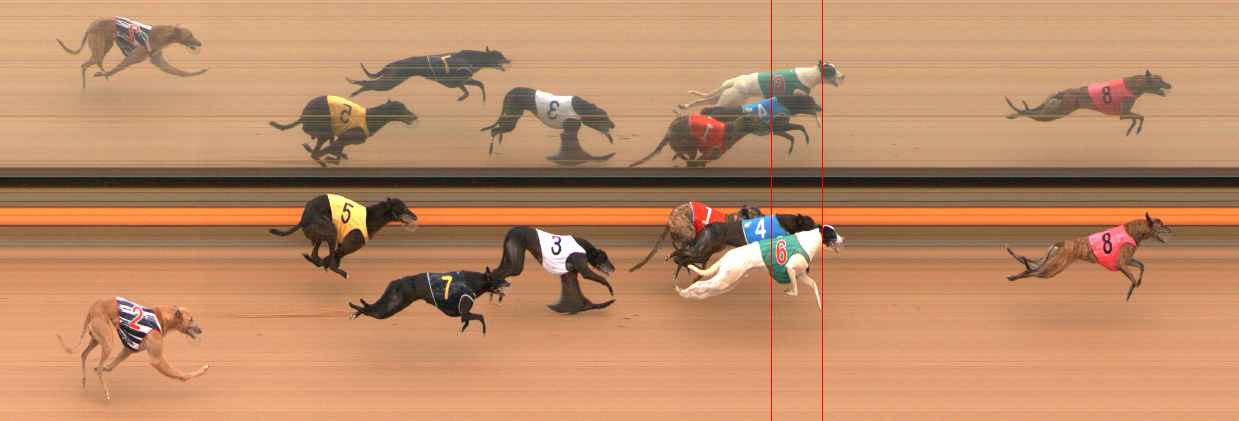 Photo finish for Ballarat Race 14