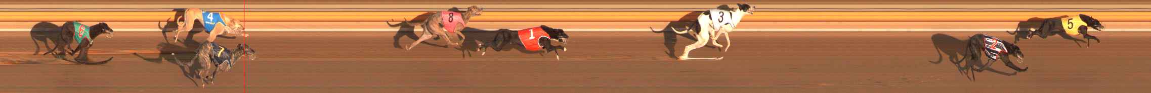 Photo finish for Ballarat Race 3