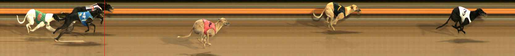 Photo finish for Ballarat Race 8