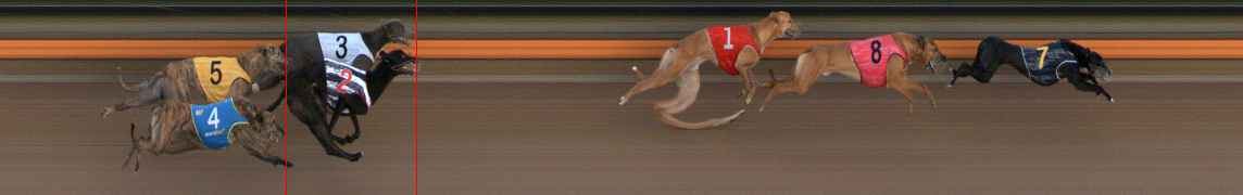 Photo finish for Ballarat Race 6