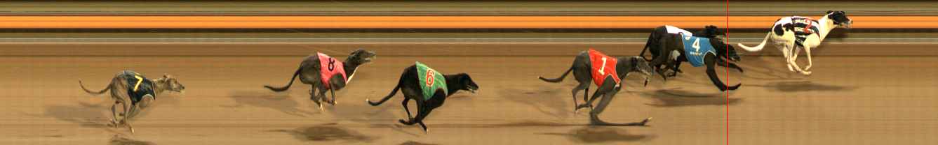 Photo finish for Ballarat Race 9