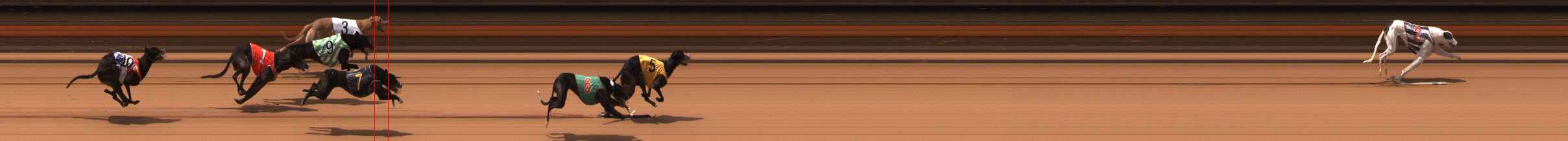 Photo finish for Ballarat Race 8