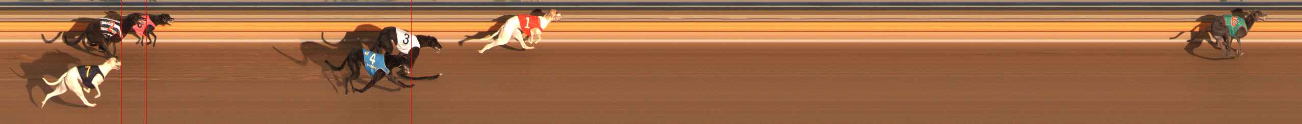 Photo finish for Ballarat Race 3