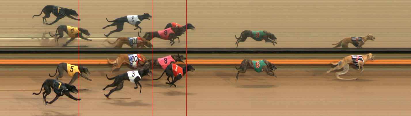 Photo finish for Ballarat Race 6