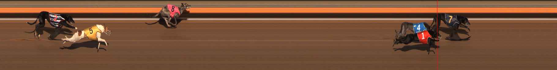 Photo finish for Ballarat Race 9