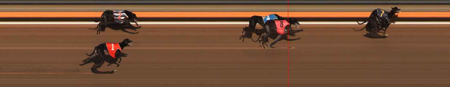 Photo finish for Ballarat Race 10