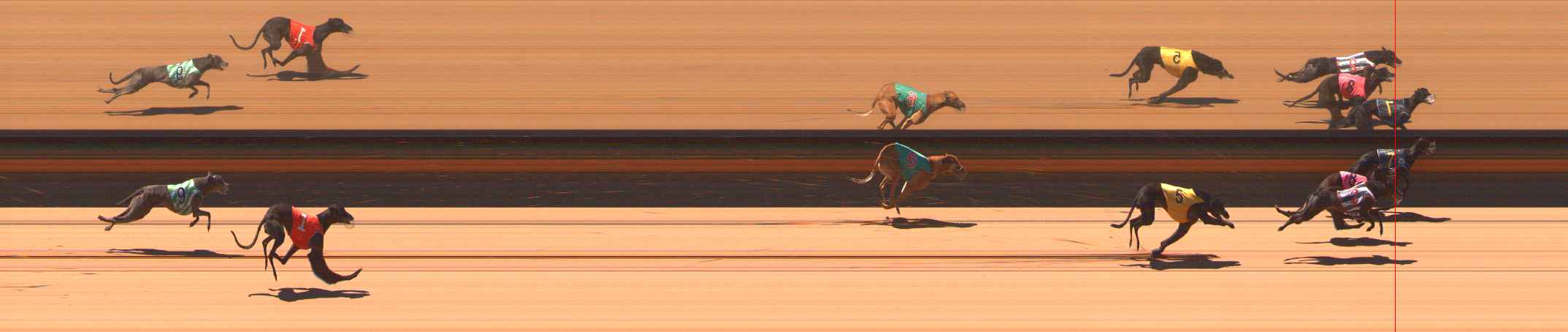 Photo finish for Ballarat Race 5