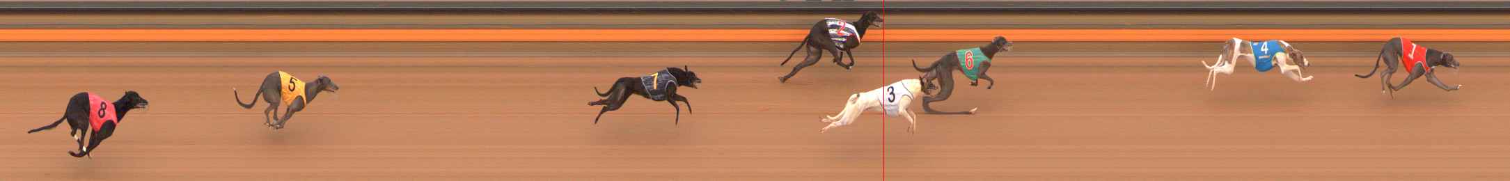 Photo finish for Ballarat Race 3