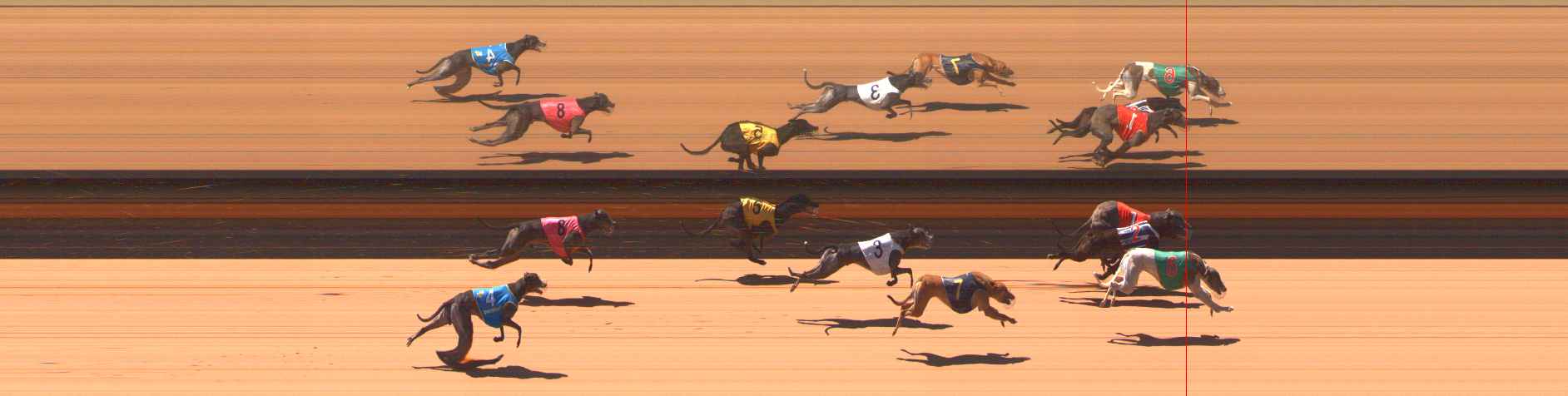Photo finish for Ballarat Race 4