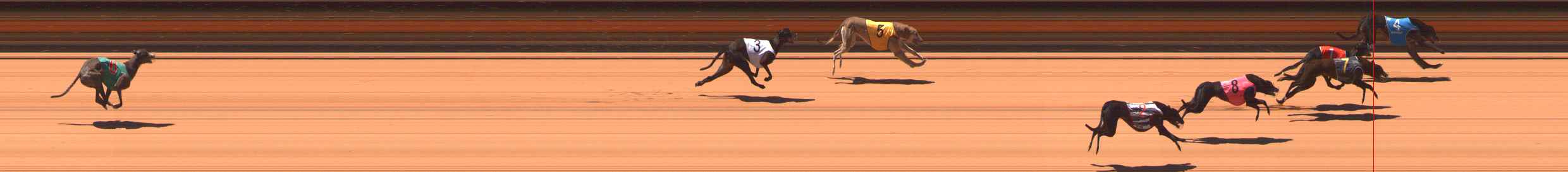 Photo finish for Ballarat Race 7