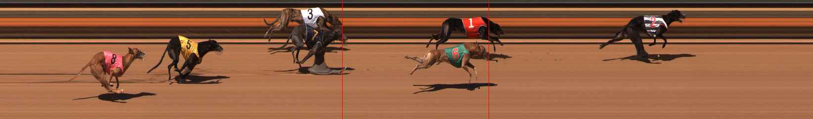 Photo finish for Ballarat Race 14