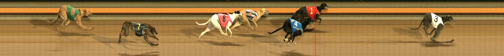 Photo finish for Ballarat Race 13