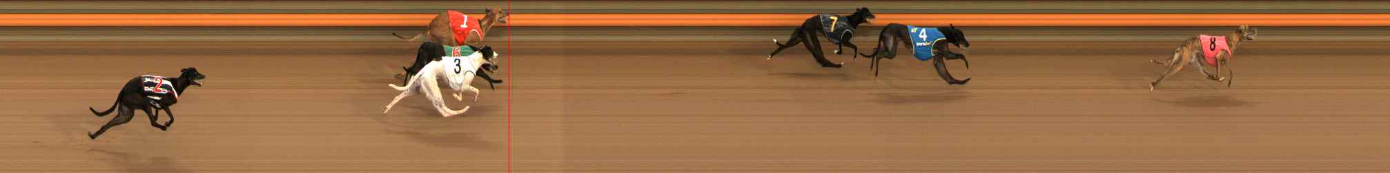 Photo finish for Ballarat Race 6