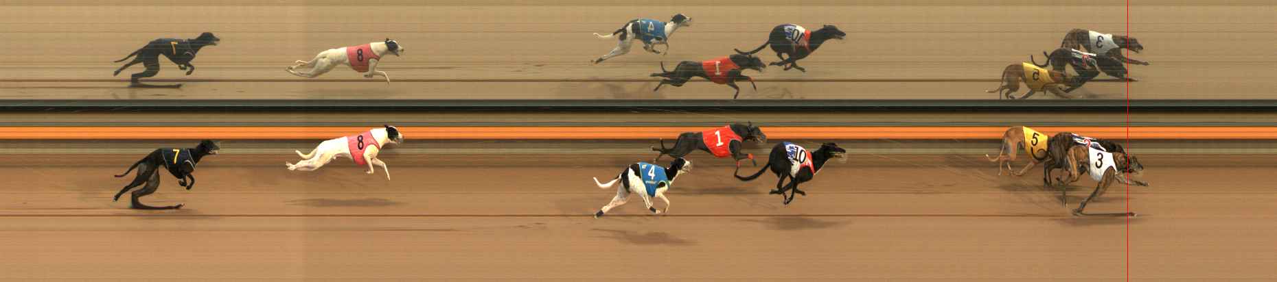 Photo finish for Ballarat Race 7