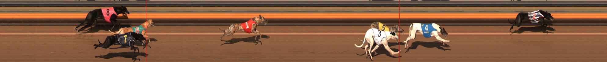 Photo finish for Ballarat Race 9