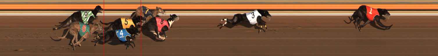 Photo finish for Ballarat Race 13