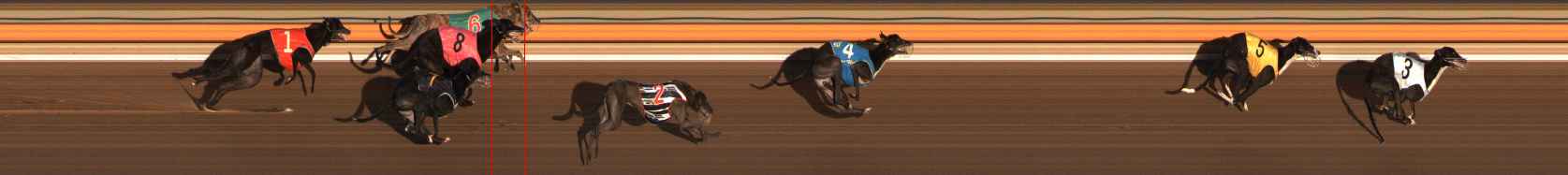 Photo finish for Ballarat Race 14