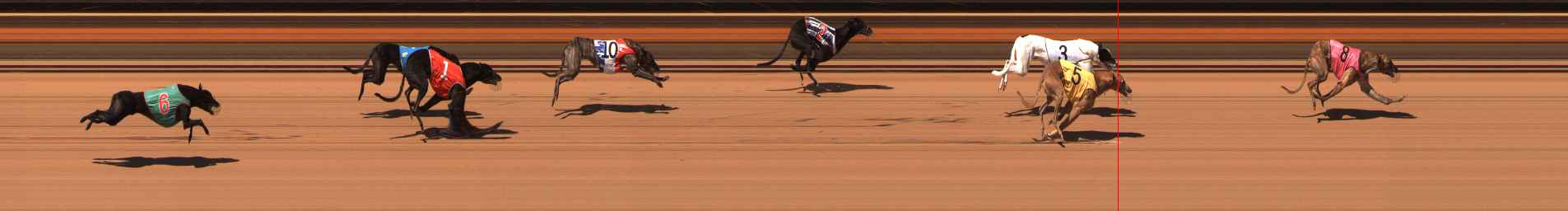 Photo finish for Ballarat Race 13