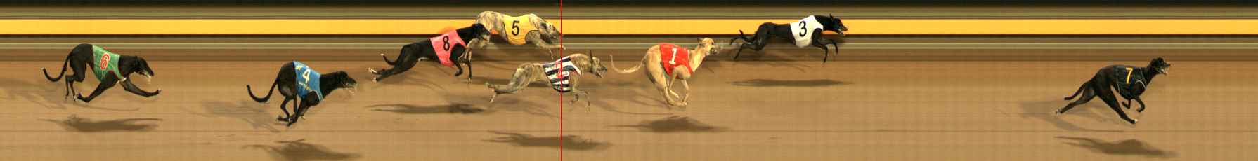 Photo finish for Ballarat Race 8